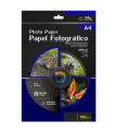 Tradineur - Papel fotográfico brillante, A4, apto para impresora de inyección de tinta, 180 g/m2, modelo universal, impresión colores vivos (100 hojas)