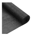 Tradineur - Rollo de malla de sombreo tupida, cierre de ocultación de 120 g/m2, alta resistencia, tela para cercar jardines, fincas, huertos, vallas (Negro, 1,5 x 10 m)