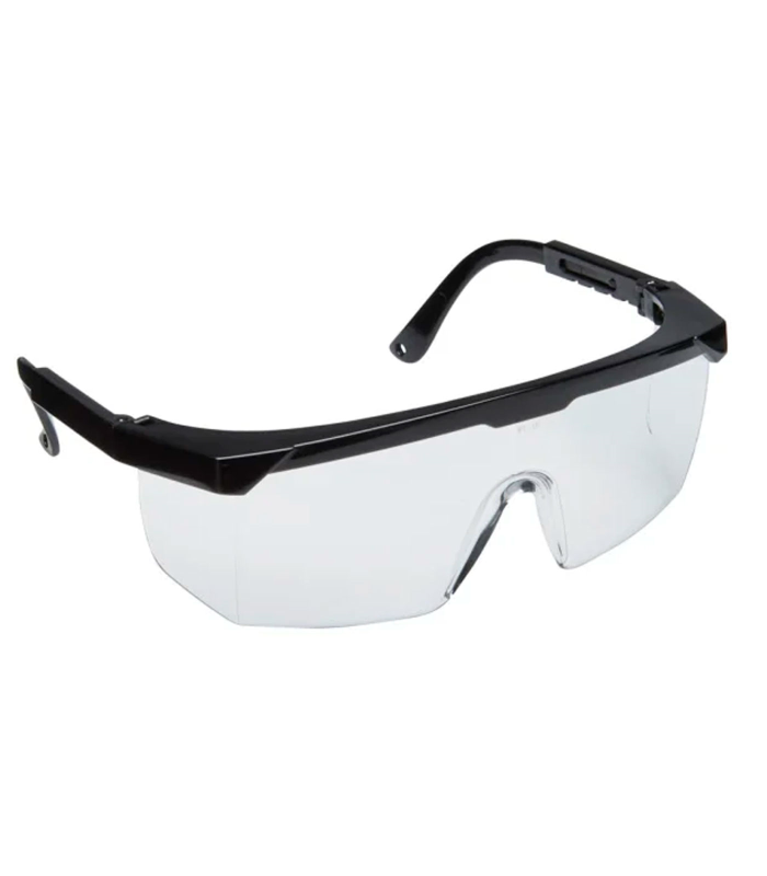 Tradineur - Gafas de seguridad, protector de ojos, prevención y seguridad - Fabricado en PVC - Cómodos y ergonómicos - 7 x 15,5 x 5,5 cm