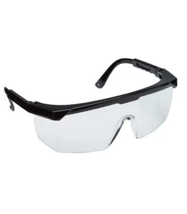 Tradineur - Gafas de seguridad, protector de ojos, prevención y seguridad - Fabricado en PVC - Cómodos y ergonómicos - 7 x 15,5 x 5,5 cm