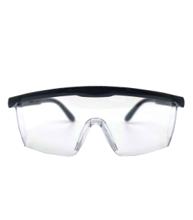 Tradineur - Gafas de seguridad, protector de ojos, prevención y seguridad - Fabricado en PVC - Cómodos y ergonómicos - 7 x 15,5 x 5,5 cm