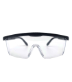 Tradineur - Gafas de seguridad, protector de ojos, prevención y seguridad - Fabricado en PVC - Cómodos y ergonómicos - 7 x 15,5 x 5,5 cm