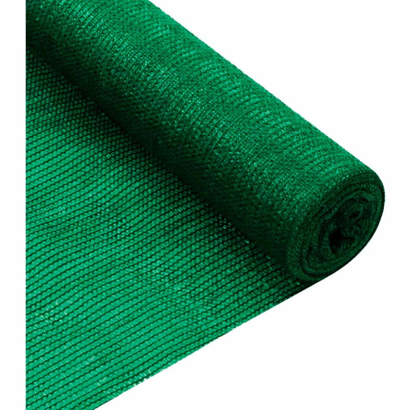 Tradineur - Rollo de malla de sombreo tupida, cierre de ocultación de 120 g/m2, alta resistencia, tela para cercar jardines, fin Tradineur - Rollo de malla de sombreo tupida, cierre de ocultación de 120 g/m2, alta resistencia, tela para cercar jardines, fin