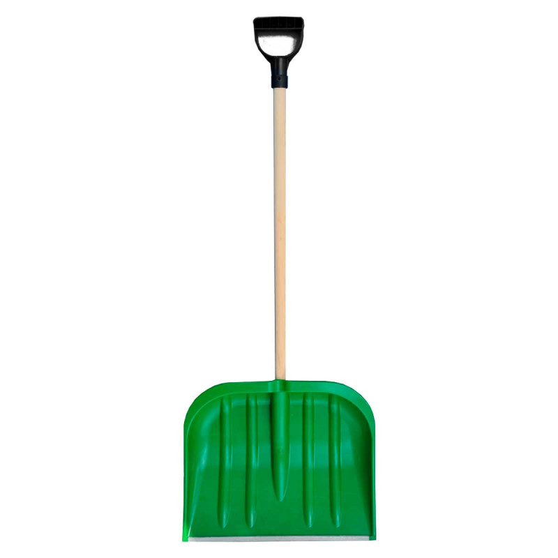 Tradineur - Pala quitanieves - Fabricado en plástico y madera - Pala para la retirada rápida y cómoda de nieve (Negro - 163 x 43 Tradineur - Pala quitanieves - Fabricado en plástico y madera - Pala para la retirada rápida y cómoda de nieve (Negro - 163 x 43