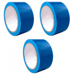 Tradineur - Pack de 3 cintas americanas extrafuertes, universal, fuerte adherencia, impermeable, corte fácil, reparar, sellar, r