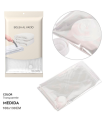 Tradineur - Pack de 2 bolsas salva espacio transparentes, almacenaje, guardar ropa al vacío, ahorro de espacio, envasar prendas, ropa de cama, mantas, 100 x 130 cm