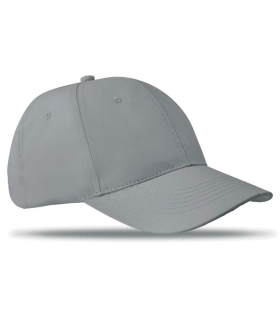 Tradineur - Gorra con ajuste posterior de velcro, adulto, 100% poliéster, accesorio deporte, skate, aire libre (Gris oscuro, talla única, unisex)