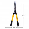 Tradineur - Tijera para podar con mangos - Diseño ergonómico - Herramienta manual para jardín - Longitud 53 cm