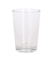 Tradineur - Set de 6 vasos de cristal 205 ml, modelo Lara, 10 x 6.5 cm, vasos clásicos para agua, bebidas, refrescos, zumos, resistentes, ligeros, aptos para lavavajillas