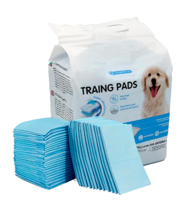 Tradineur - Empapadores de entrenamiento para mascotas - Superabsorbente, Antibacterianos, No tóxico, reciclable, anti-malos olores - 10 Unidades - 60 x 60 cm