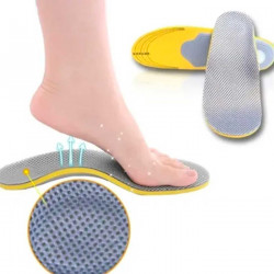 Tradineur - Pack de 2 Pares de Plantillas Ortopédicas Recortables - Soporte para Arco - Transpirables para Pies - Alivian la Pre