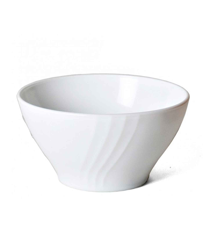 Bol clásico de cerámica blanca, ideal para desayunar, tomar sopa, aperitivos. Apto para lavavajillas y microondas. Diametro: 13 cm