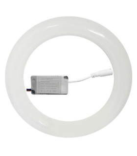 Tubo circular led T9, 14W, 6000K, 1400 lm, 185-265V, luz día, tubo circular cocina, 20 x 3 cm