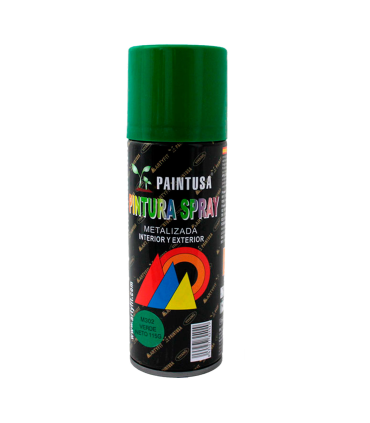 Montoro - Bote de pintura en spray verde metalizado M302, 200 ml, válido para multitud de superficies de interior y exterior