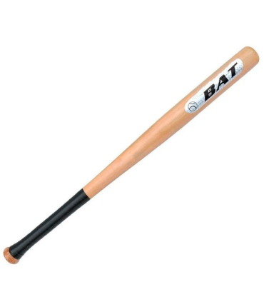 Tradineur - Bate de béisbol de madera, agarre antideslizante, prácticas, entranamientos, deporte, aire libre, adolescentes, adultos, 72 cm