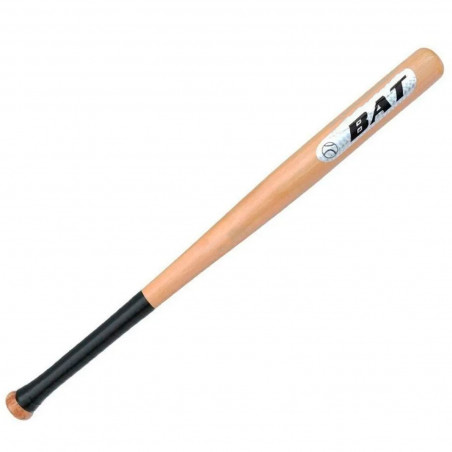 Tradineur - Bate de béisbol de madera, agarre ergonómico, prácticas, entrenamientos, deporte, aire libre, adolescentes, adultos,