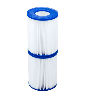 Tradineur - Pack de 2 Filtros para depuradora de piscina (II) - Apto para bombas de filtro de 220-240V - 2,006 L (530 galones) y 3,028 L (800 galones)