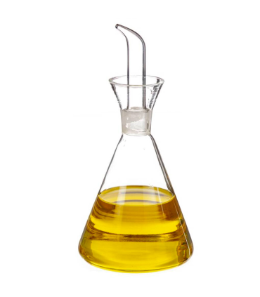 Tradineur - Aceitera antigoteo de cristal, cristal fino y elegante, elaboración artesanal, dispensador de aliño rellenable, aceite, vinagre - 12 x 7,8 cm - 125 ml