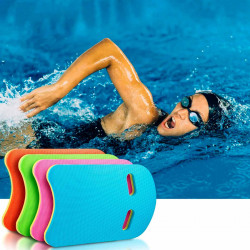 Tradineur - Tabla de natación - Fabricado en Goma Eva - Forma Rectangular - Ideal como apoyo en la natación - 43 x 28 cm - Color