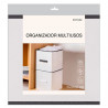 Tradineur - Organizador cuadrado de tela con asa, cajón plegable, ordenación, ropa, fácil de limpiar, antipolvo, antihumedad, 31