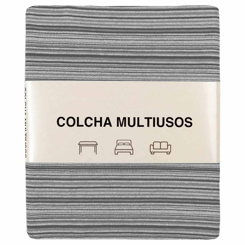 Tradineur - Colcha Multiusos - Fabricada en España - 70% Algodón / 30% Poliéster - Apto para Cama, Muebles y mesas - 270 x 200 c Tradineur - Colcha Multiusos - Fabricada en España - 70% Algodón / 30% Poliéster - Apto para Cama, Muebles y mesas - 270 x 200 c