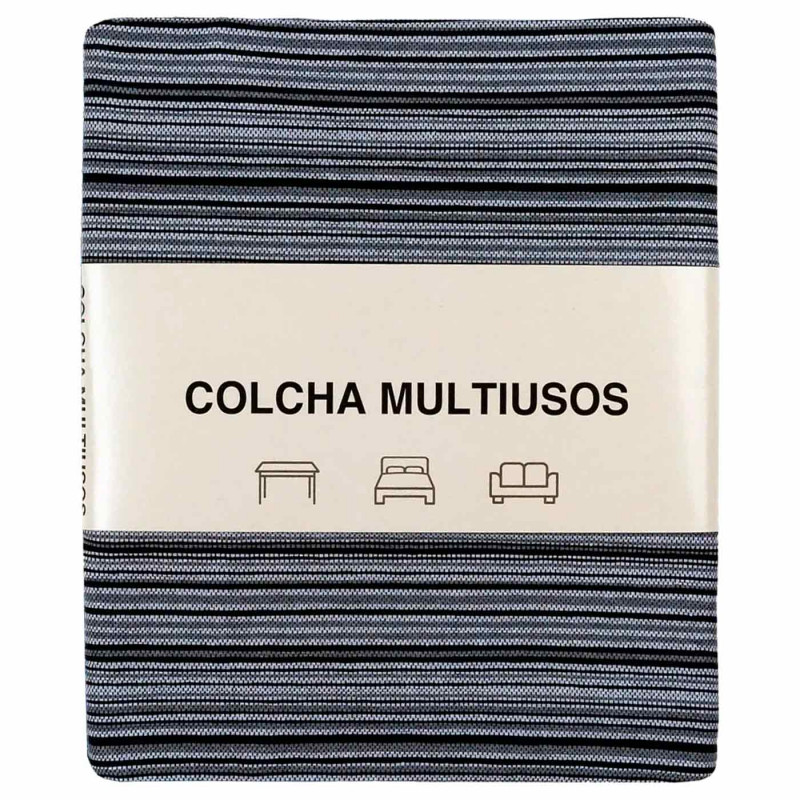 Tradineur - Colcha Multiusos - Fabricada en España - 70% Algodón / 30% Poliéster - Apto para Cama, Muebles y mesas - 270 x 200 c