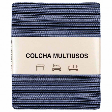 Tradineur - Colcha Multiusos - Fabricada en España - 70% Algodón / 30% Poliéster - Apto para Cama, Muebles y mesas - 270 x 200 c