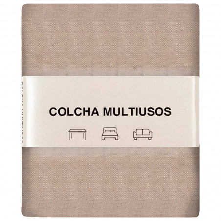 Tradineur - Colcha Multiusos - Fabricada en España - 70% Algodón / 30% Poliéster - Apto para Cama, Muebles y mesas - 270 x 200 c