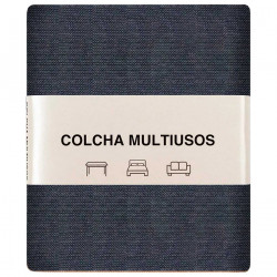 Tradineur - Colcha Multiusos - Fabricada en España - 70% Algodón / 30% Poliéster - Apto para Cama, Muebles y mesas - 270 x 200 c