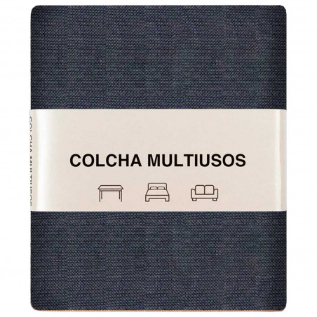 Tradineur - Colcha Multiusos - Fabricada en España - 70% Algodón / 30% Poliéster - Apto para Cama, Muebles y mesas - 270 x 200 c