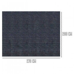 Tradineur - Colcha Multiusos - Fabricada en España - 70% Algodón / 30% Poliéster - Apto para Cama, Muebles y mesas - 270 x 200 c