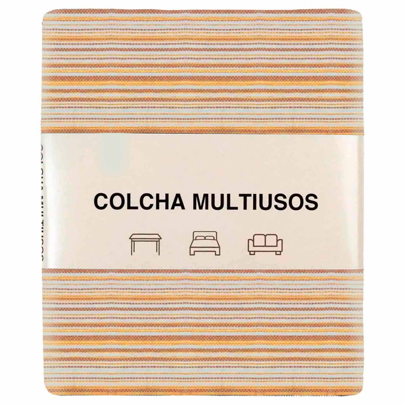 Tradineur - Colcha Multiusos - Fabricada en España - 70% Algodón / 30% Poliéster - Apto para Cama, Muebles y mesas - 270 x 230 c Tradineur - Colcha Multiusos - Fabricada en España - 70% Algodón / 30% Poliéster - Apto para Cama, Muebles y mesas - 270 x 230 c