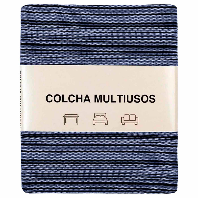 Tradineur - Colcha Multiusos - Fabricada en España - 70% Algodón / 30% Poliéster - Apto para Cama, Muebles y mesas - 270 x 230 c Tradineur - Colcha Multiusos - Fabricada en España - 70% Algodón / 30% Poliéster - Apto para Cama, Muebles y mesas - 270 x 230 c