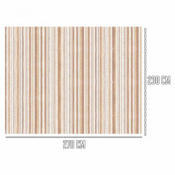 Tradineur - Colcha Multiusos - Fabricada en España - 70% Algodón / 30% Poliéster - Apto para Cama, Muebles y mesas - 270 x 230 c