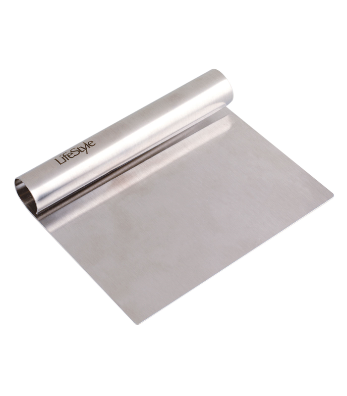 Recogedor de verduras de acero inoxidable de 2,2 x 14,8 x 12cm. Pala para recoger la comida cortada, especial para realizar labores de cocina y repostería. Utensilio de inox para comodidad para cortar