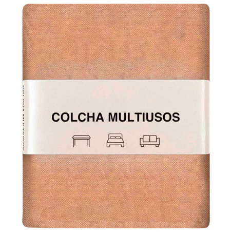 Tradineur - Colcha Multiusos - Fabricada en España - 70% Algodón / 30% Poliéster - Apto para Cama, Muebles y mesas - 270 x 230 c