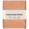 Tradineur - Colcha Multiusos - Fabricada en España - 70% Algodón / 30% Poliéster - Apto para Cama, Muebles y mesas - 270 x 230 c