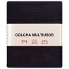 Tradineur - Colcha Multiusos - Fabricada en España - 70% Algodón / 30% Poliéster - Apto para Cama, Muebles y mesas - 270 x 230 c
