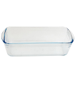 Ôcuisine - Molde de vidrio rectangular, con capacidad de1,5 litros,y con medidas de 28 x 11 x 7,5 cm. Recipiente de cristal válido para congelador y horno, para realizar labores de cocina o repostería