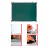 Tradineur - Pizarra magnética de doble cara - Marco de Aluminio - Facil de borrar y colocar - Ideal para colegios, oficinas - 50