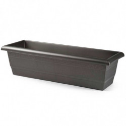 Tradineur - Jardinera "Terracota" - PLFT - Fabricado en Plástico - Macetero apto para Exterior e Interior del hogar - 60 cm - Co