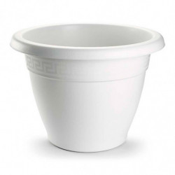 Tradineur - Maceta Redonda "Terracota" - Fabricado en Plástico - Macetero apto para Exterior e Interior del hogar - Ø 35 cm - Co