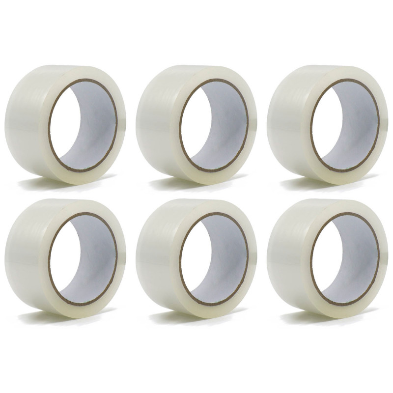 Tradineur - Pack de 6 precintos para embalaje - Multiusos, embalar, sellar, empaquetar, cerrar cajas, resistente al desgarro - 4 Tradineur - Pack de 6 precintos para embalaje - Multiusos, embalar, sellar, empaquetar, cerrar cajas, resistente al desgarro - 4