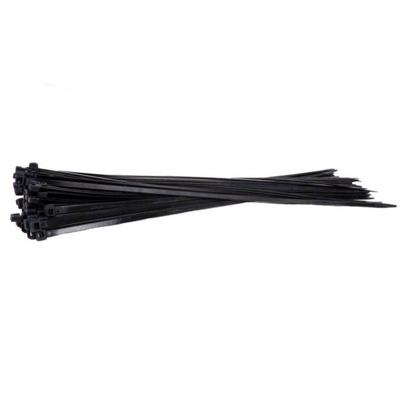 Tradineur - Pack de 60 bridas largas de nylon, bridas universales para organización de cables, reutilizables, resistentes a UV y Tradineur - Pack de 60 bridas largas de nylon, bridas universales para organización de cables, reutilizables, resistentes a UV y