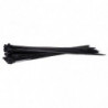 Tradineur - Pack de 60 bridas largas de nylon, bridas universales para organización de cables, reutilizables, resistentes a UV y