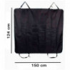 Tradineur - Manta protectora de mascotas para asientos de coche, poliéster, funda, cubierta, protector para perros, gatos, fácil