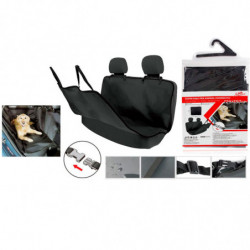 Tradineur - Manta protectora de mascotas para asientos de coche, poliéster, funda, cubierta, protector para perros, gatos, fácil