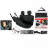 Tradineur - Manta protectora de mascotas para asientos de coche, poliéster, funda, cubierta, protector para perros, gatos, fácil