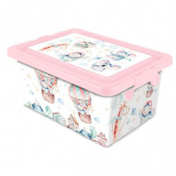 Tradineur - Caja de almacenamiento - Diseño de Volar - Capacidad de 35 Litros - Fabricado en España - Contenedor para almacenar