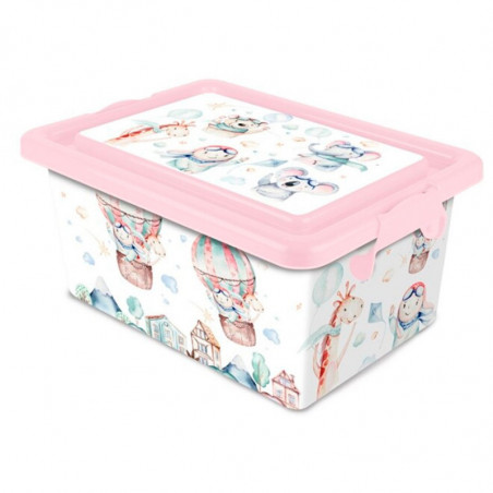 Tradineur - Caja de almacenamiento - Diseño de Volar - Capacidad de 35 Litros - Fabricado en España - Contenedor para almacenar